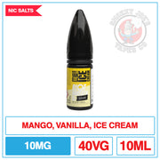 Riot Bar EDTN - Nic Salt - Mango Vanilla Ice Cream | Smokey Joes Vapes Co.
