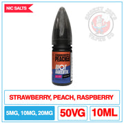 Riot Bar EDTN - Nic Salts - Strawberry Peach Razz