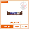 Snickers Duo - Chocolate Bar | Smokey Joes Vapes Co