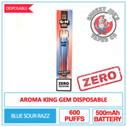 Aroma King - Gem 600 - Blue Sour Razz | Smokey Joes Vapes Co
