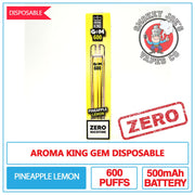 Aroma King - Gem 600 - Pineapple Lemon | Smokey Joes Vapes Co