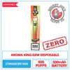 Aroma King - Gem 600 - Strawberry Kiwi | Smokey Joes Vapes Co