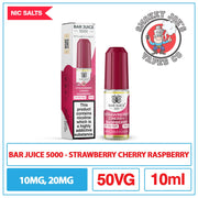 Bar Juice 5000 - Nic Salt - Strawberry Cherry Raspberry | Smokey Joes Vapes Co