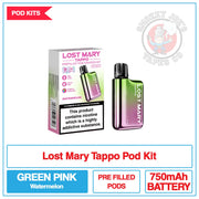 Lost Mary - Tappo - Pod Kit - Green Pink | Smokey Joes Vapes Co