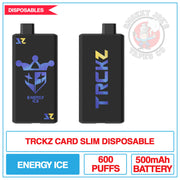 TRCKZ Card - Slim Disposable Vape - Energy Ice | Smokey Joes Vapes Co