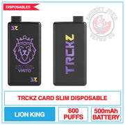 TRCKZ Card - Slim Disposable Vape - Lion King | Smokey Joes Vapes Co