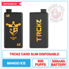TRCKZ Card - Slim Disposable Vape - Mango Ice | Smokey Joes Vapes Co