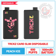 TRCKZ Card - Slim Disposable Vape - Peach Ice | Smokey Joes Vapes Co