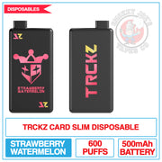 TRCKZ Card - Slim Disposable Vape - Strawberry Watermelon | Smokey Joes Vapes Co.