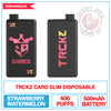 TRCKZ Card - Slim Disposable Vape - Strawberry Watermelon | Smokey Joes Vapes Co.