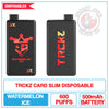 TRCKZ Card - Slim Disposable Vape - Watermelon Ice | Smokey Joes Vapes Co