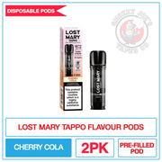 Lost Mary - Tappo - Replacement Pods - Cherry Cola |Smokey Joes Vapes Co