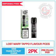 Lost Mary - Tappo - Replacement Pods - Kiwi Passionfruit Guava | Smokey Joes Vapes Co