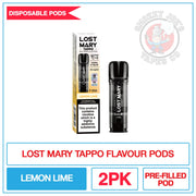 Lost Mary - Tappo - Replacement Pods - Lemon Lime | Smokey Joes Vapes Co