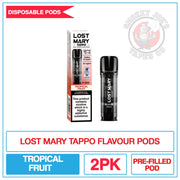 Lost Mary - Tappo - Replacement Pods - Tropical Fruit | Smokey Joes Vapes Co