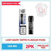 Lost Mary - Tappo - Replacement Pods - USA Mix | Smokey Joes Vapes Co