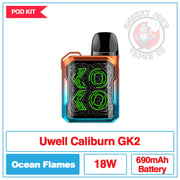 Uwell-caliburn-GK2- Ocean Flames | Smokey Joes Vapes Co