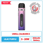 Uwell - Caliburn X - Pod Kit - Lilac Purple | Smokey Joes Vapes Co