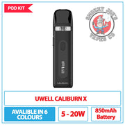 Uwell - Caliburn X - Pod Kit  | Smokey Joes Vapes Co