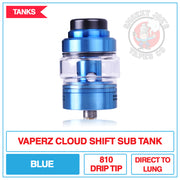 Vaperz Cloud - Shift - Sub Tank - Blue | Smokey Joes Vapes Co