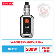Vaporesso - Armour Max - Full Kit - Silver | Smokey Joes Vapes Co