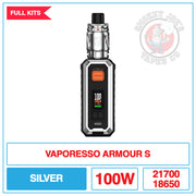 Vaporesso - Armour S - Full Kit - Silver |Smokey Joes Vapes Co