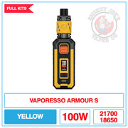 Vaporesso - Armour S - Full Kit - Yellow |Smokey Joes Vapes Co