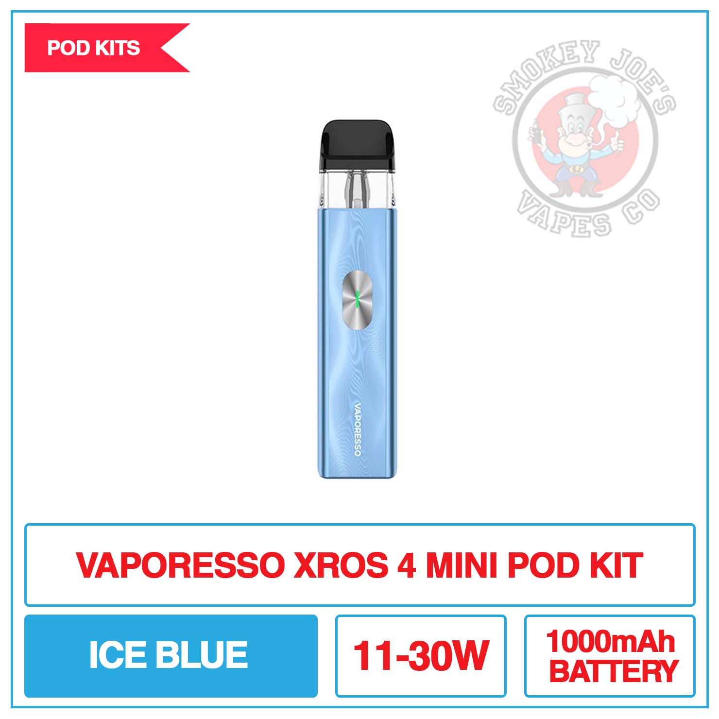 Vaporesso - Xros 4 Mini - Pod Kit | Smokey Joes Vapes Co Vaporesso - Xros 4 Mini - Pod Kit | Smokey Joes Vapes Co