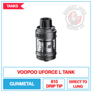 Voopoo - Uforce L - Subohm - Tank - Gunmetal | Smokey Joes Vapes Co