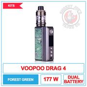 Voopoo - Drag 4 - Vape Kit - Forest Green | Smokey Joes Vapes Co