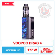 Voopoo - Drag 4 - Vape Kit - Ocean Blue | Smokey Joes Vapes Co