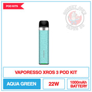 Vaporesso - Xros 3 Mini - Pod Kit - Aqua Green | Smokey Joes Vapes Co