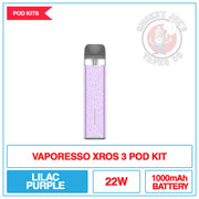 Vaporesso - Xros 3 Mini - Pod Kit - Lilac Purple | Smokey Joes Vapes Co