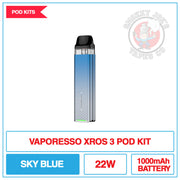 Vaporesso - Xros 3 Mini - Pod Kit - Sky Blue | Smokey Joes Vapes Co