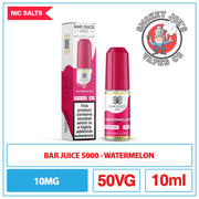 Bar Juice 5000 - Nic Salt - Watermelon | Smokey Joes Vapes Co