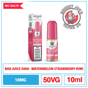 Bar Juice 5000 - Nic Salt - Watermelon Strawberry Kiwi | Smokey Joes Vapes Co