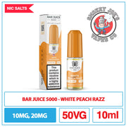 Bar Juice 5000 - Nic Salt - White Peach Razz | Smokey Joes Vapes Co