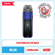 Vasporesso - Luxe XR Max - Pod Kit - Blue | Smpkey Joes Vapes Co
