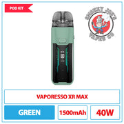 Vasporesso - Luxe XR Max - Pod Kit - Green | Smpkey Joes Vapes Co