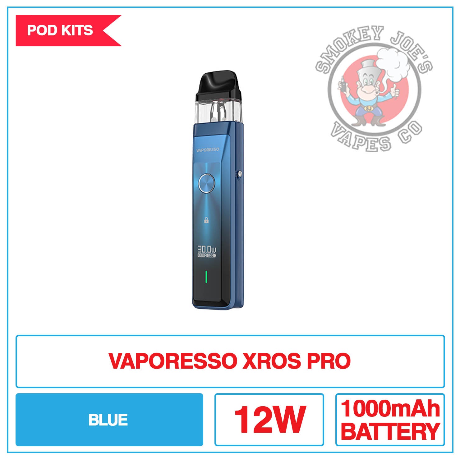 Vaporesso - Xros Pro - Pod Kit | Smokey Joes Vapes Co Vaporesso - Xros Pro - Pod Kit | Smokey Joes Vapes Co