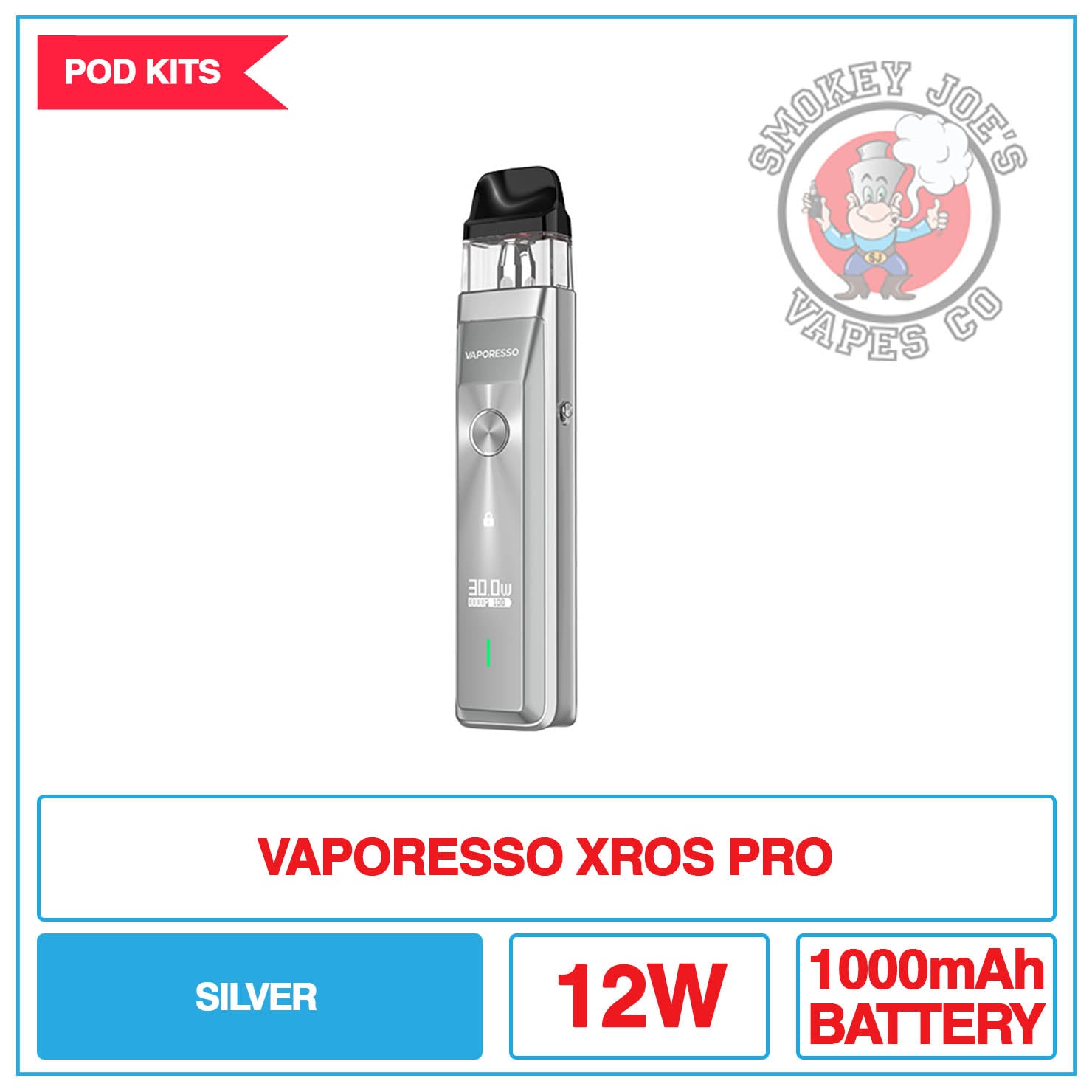 Vaporesso - Xros Pro - Pod Kit | Smokey Joes Vapes Co Vaporesso - Xros Pro - Pod Kit | Smokey Joes Vapes Co