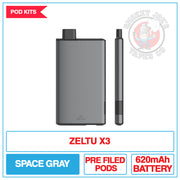 Zeltu X3 - Space Gray | Smokey Joes Vapes Co