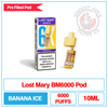 Lost Mary - BM6000 - Banana Ice - Pre Filled Pod