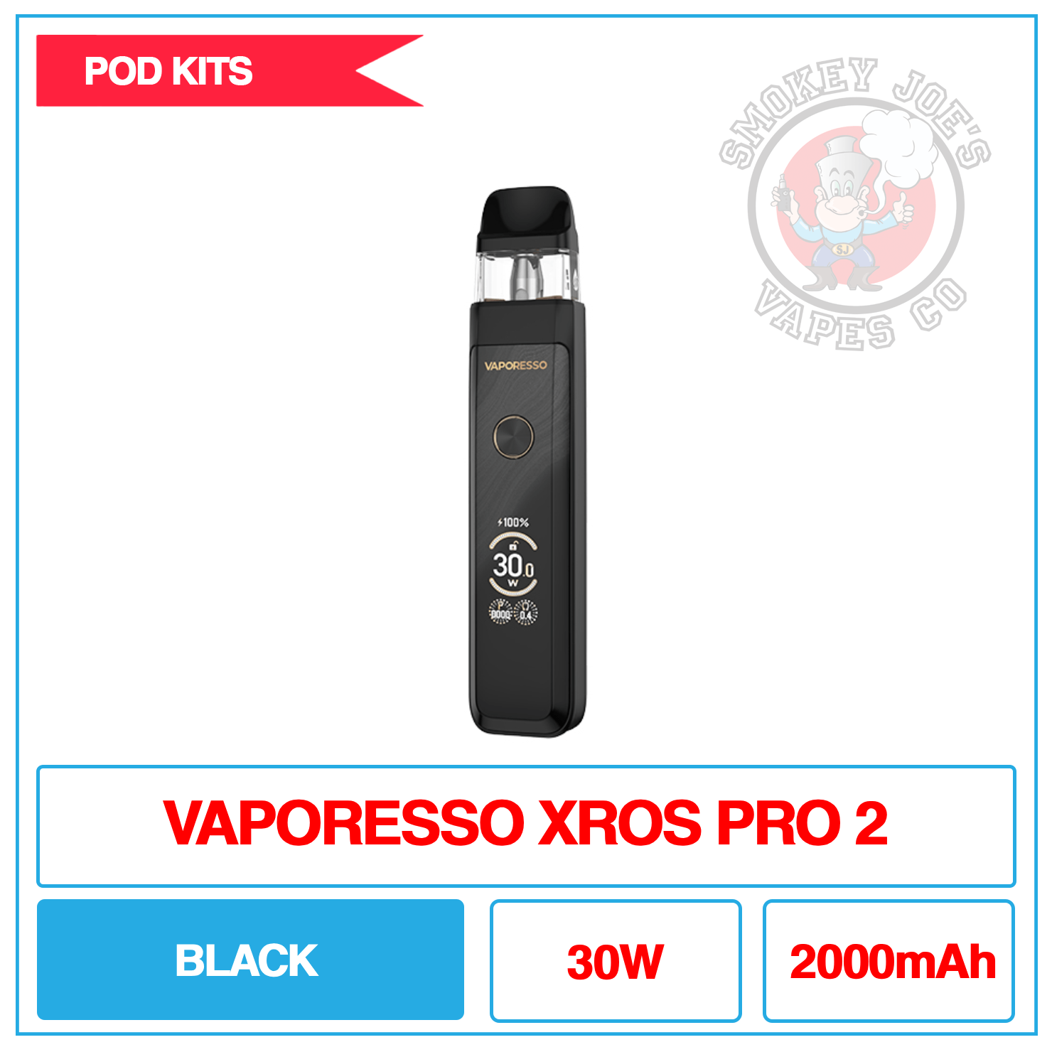 Vaporesso - Xros Pro 2 - Pod Kit | Smokey Joe's Vapes Co Smokey Joes Vapes Co Vaporesso - Xros Pro 2 - Pod Kit | Smokey Joe's Vapes Co Smokey Joes Vapes Co