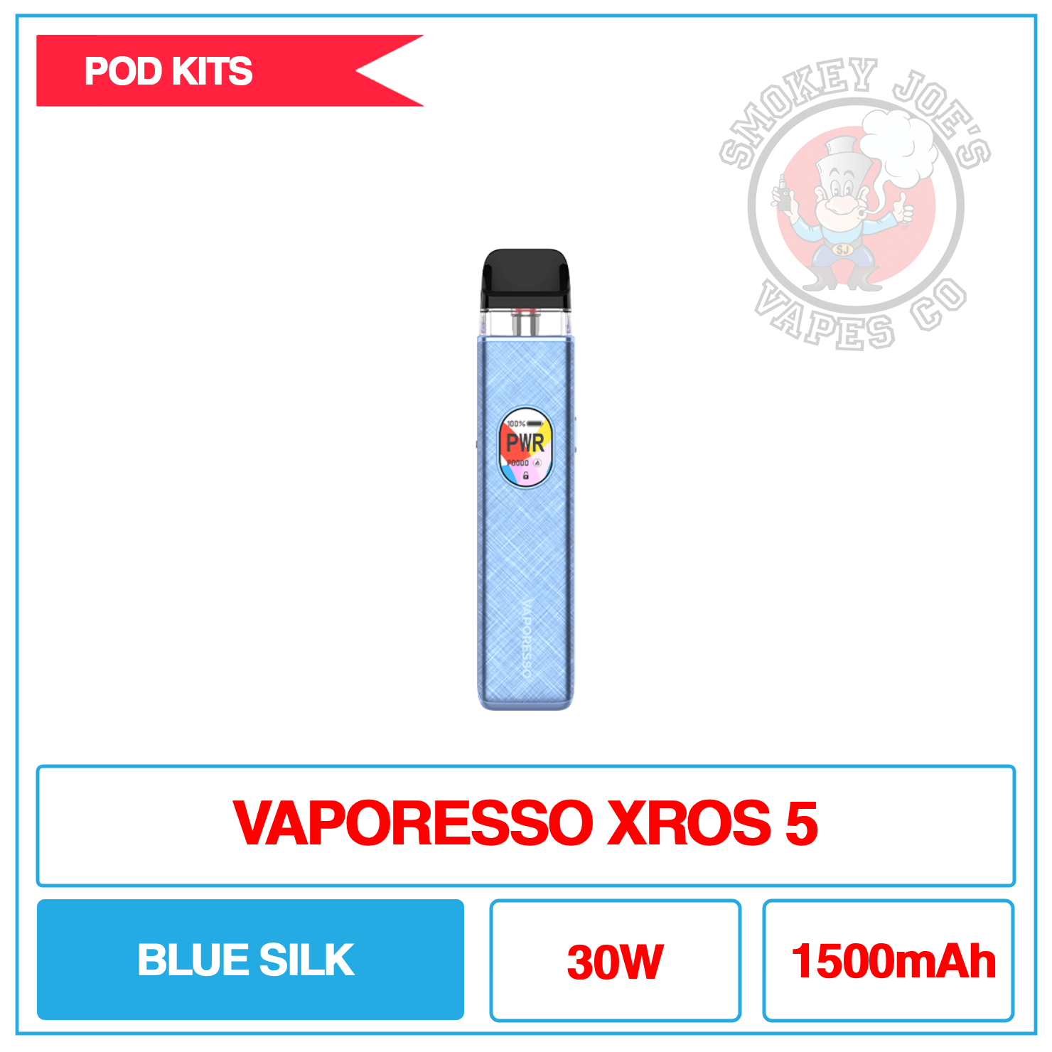 Vaporesso - Xros 5 - Pod Kit | Smokey Joes Vapes Co Vaporesso - Xros 5 - Pod Kit | Smokey Joes Vapes Co