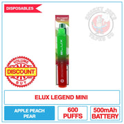 Elux Legend Mini - Apple Peach Pear | Smokey Joes Vapes Co