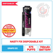 Nasty Fix Disposable - Asap Grape | Smokey Joes Vapes Co