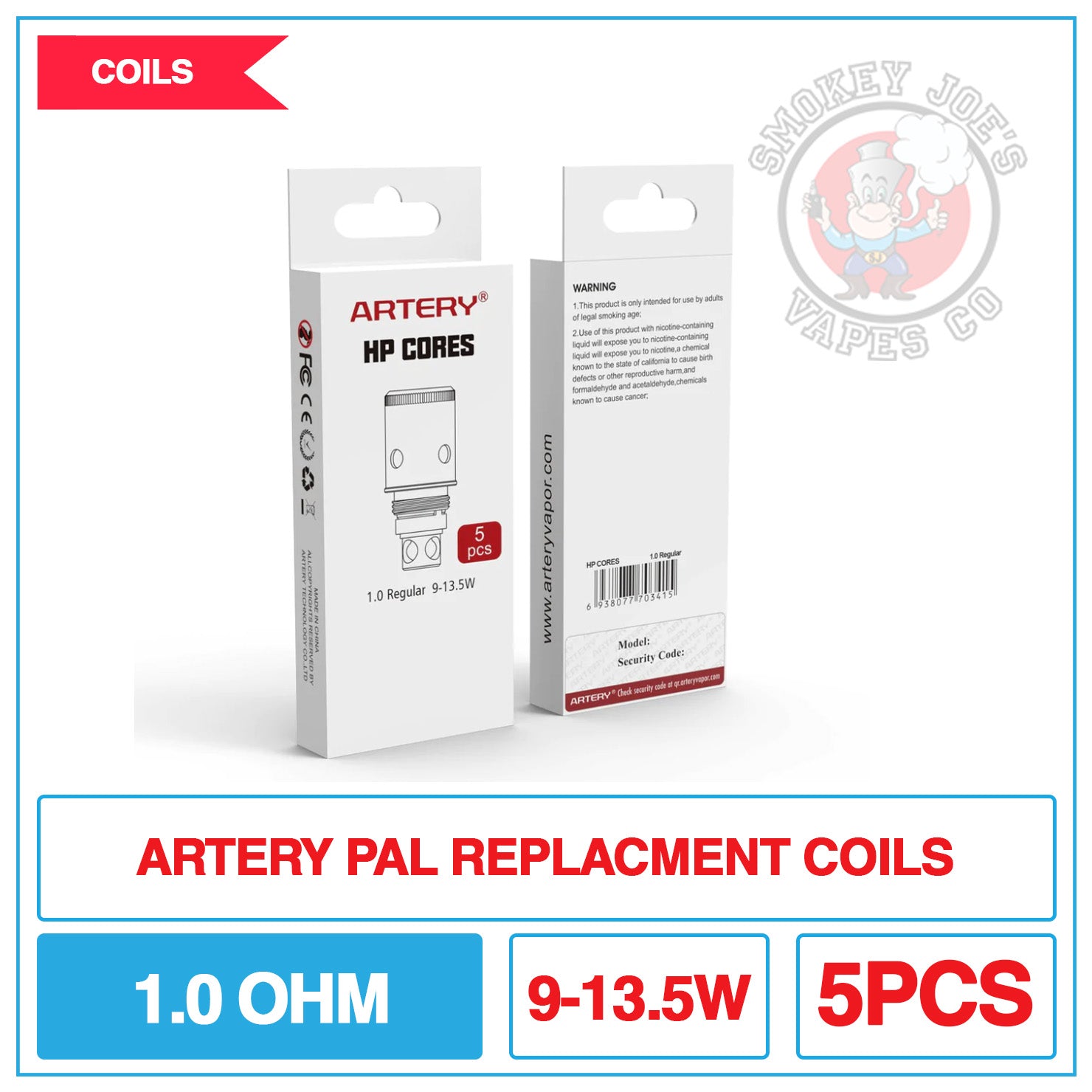 Artery Pal Replacement Coils | Smokey Joes Vapes Co