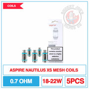 Aspire Nautilus Coils - XS Coils Mesh | Smokey Joes Vapes Co