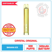 Crystal Original - Banana Ice | Smokey Joes Vapes Co